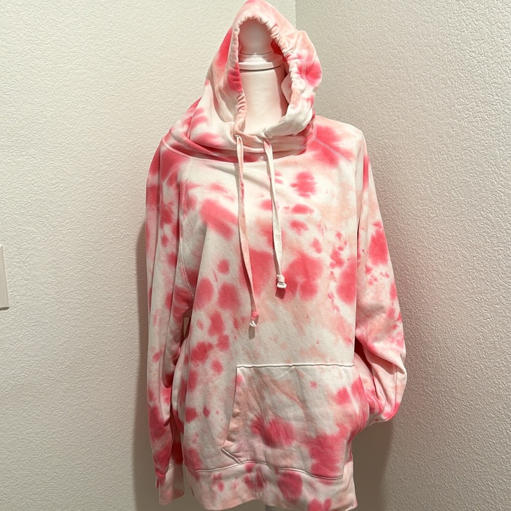 Victoria secret pink tie dye hoodie